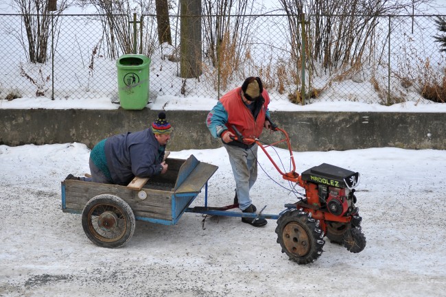 Úklid chodníků