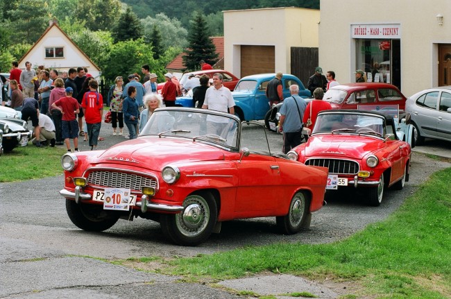 Veteran rallye a běh Kácovská 18 