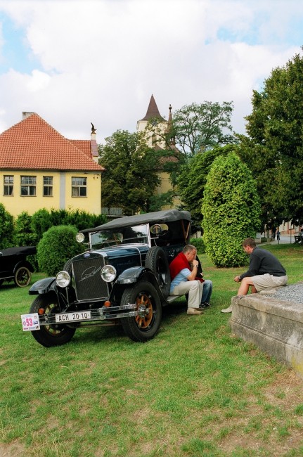 Veteran rallye a běh Kácovská 18 