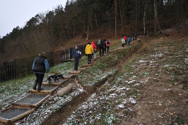 Výstup na vyhlídku nad Čertovkou