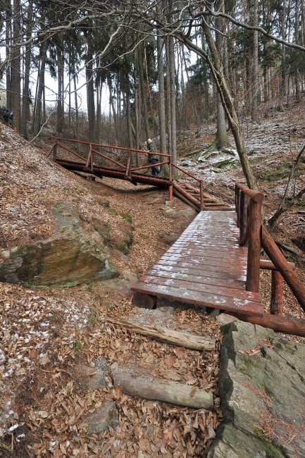 Výstup na vyhlídku nad Čertovkou