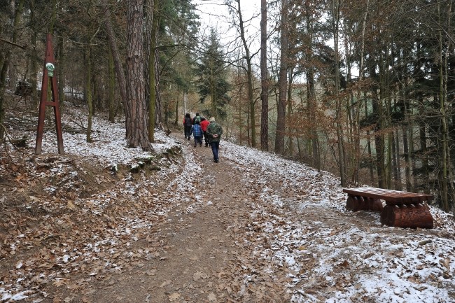 Výstup na vyhlídku nad Čertovkou