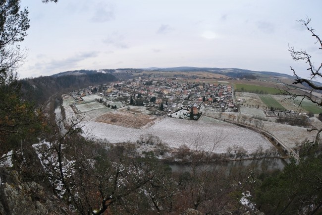 Výstup na vyhlídku nad Čertovkou