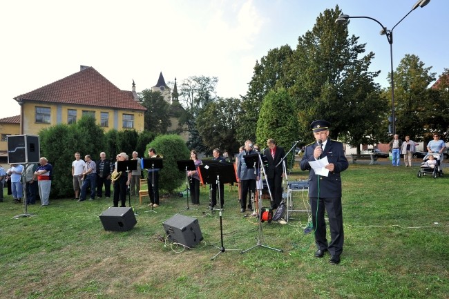 Svěcení hasičské cisterny