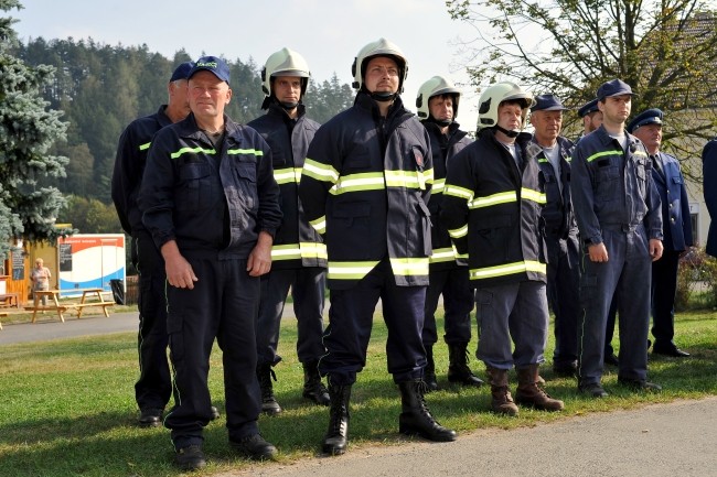 Svěcení hasičské cisterny