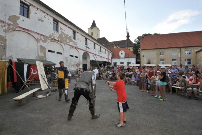 Historický šerm na zámku