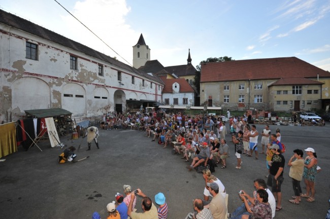 Historický šerm na zámku